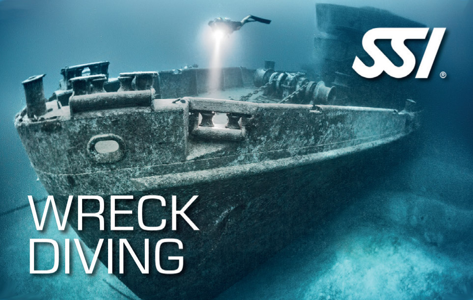 certificación de SSI Wreck Diving