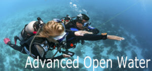 cours PADI Advanced Open Water